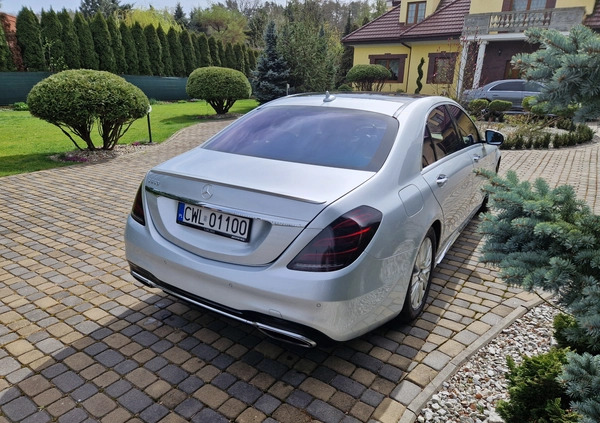 Mercedes-Benz Klasa S cena 275000 przebieg: 68000, rok produkcji 2018 z Włocławek małe 106